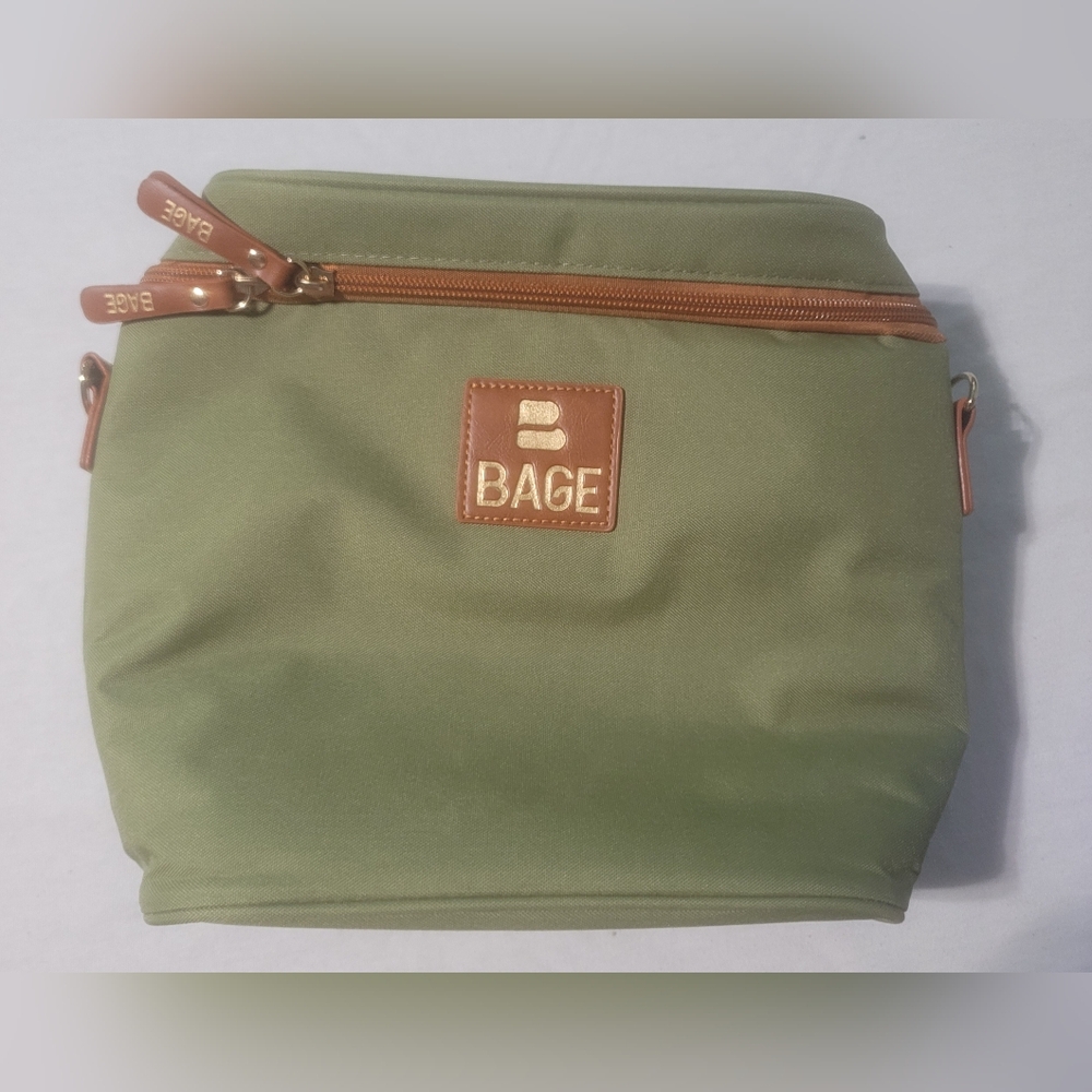 Green bage breast milk cooler bag
